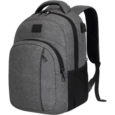 Paaaawaters Travel Laptop Backpack,15.6 Inch Business Laptop backpack for Men Women with USB Charging Port
