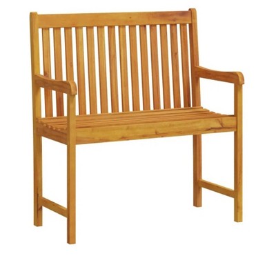 Patio Bench 43.3" Solid Acacia Wood