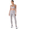 Future Planet Women's Nova Premium Performance Sport Athletic Active Yoga Workout Padded Sports Bra Removable Padding Space Grey - 4 of 4