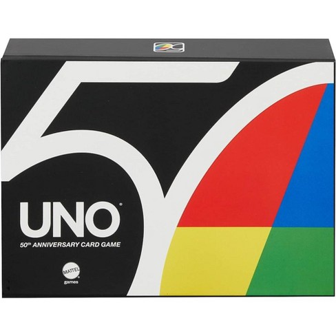 Uno Premium 50th Anniversary Edition Matching Card Game : Target