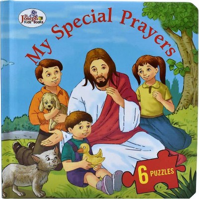 My Special Prayers (St. Joseph Beginner Puzzle Book) - by  Thomas J Donaghy (Board Book)