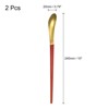 Unique Bargains Stainless Steel Reusable Long Handle Cocktail Coffee Stirring Spoon 2 Pcs - 2 of 3
