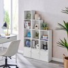 59" Set of 3 Slim Cube Shelf Unit Towers - Danya B. - 4 of 4