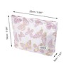 Unique Bargains Butterfly Print Drawstring Makeup Bag 1 Pc - 2 of 4