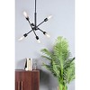 Elegant Lighting Axel 6 Lights Black Pendant - 4 of 4
