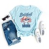 Simply Sage Market Women's Baseball Mom Checkered Short Sleeve Graphic Tee - 3 of 3