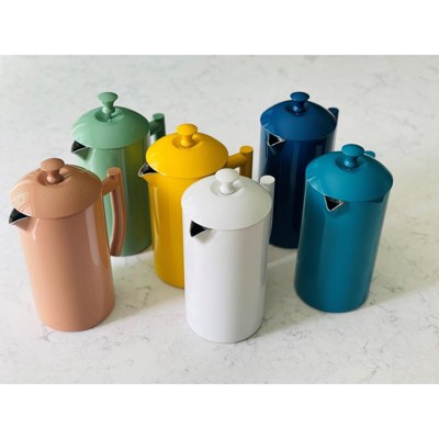 Dilly Bean Green Double-Walled Stainless Steel French Press