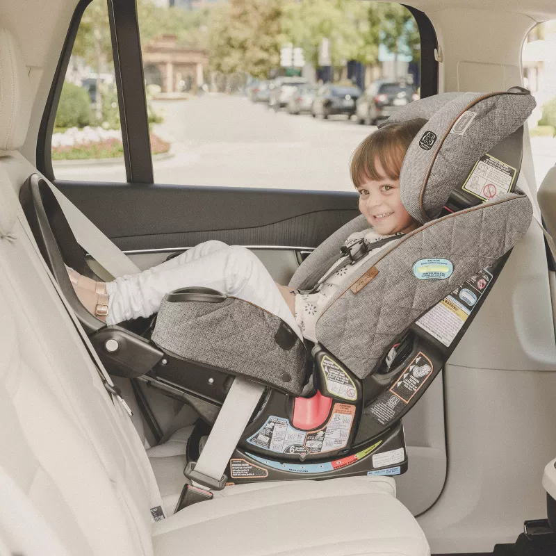 Graco Premier 4ever Dlx Extend2fit 4 In 1 Convertible Car Seat With Anti Rebound Bar Savoy Collection Turkey 80179077 - Graco 4ever All In One Convertible Car Seat Extra Base