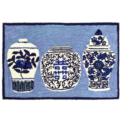 ginger jars blue