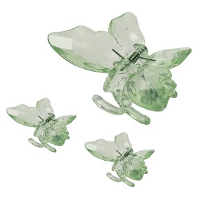 Unique Bargains Women's Grace Butterfly Hair Clips 3.03"x2.17"x2.01" 3 Pcs - 1 of 3