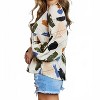 Women's Wishful Thinking Multi Colored Printed Blouse - Hailey & Co - 3 of 4