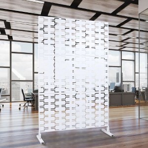 PAGED Outdoor Privacy Screen, Metal Patio Privacy Screen, Freestanding Decorative Privacy Screen for Deck Balcony Patio, Fence Privacy Screen - 1 of 4