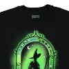 Wicked Men's Movie Glittery Wicked Logo Adult Short Sleeve T-Shirt - 3 of 3