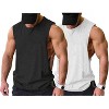 COOFANDY Men Workout Tank Top Gym Bodybuilding Sleeveless Muscle T Shirts Cut Off Shirts S-XXXL - 2 of 4