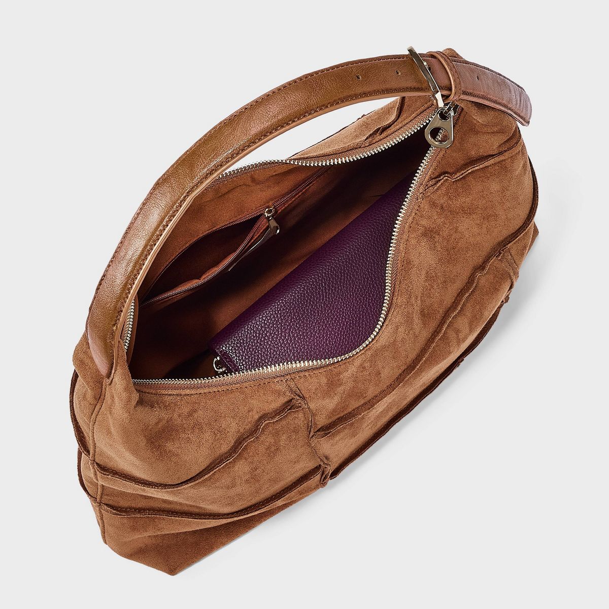 Faux Suede Slouch Shopper Tote Bag - Universal Thread™ - thumbnail 10