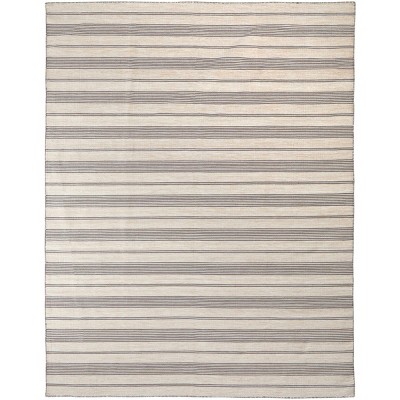 Duprine Transitional Stripes Indoor/Outdoor Area Rug