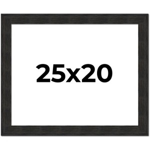 PosterPalooza | Contemporary Black Picture Frame - UV Acrylic, Backing Board, Hanging Hardware Included - 1 of 4