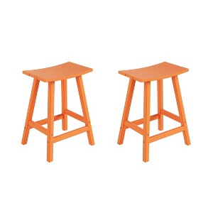 WestinTrends Outdoor Patio Adirondack Counter Height Stool Chair - 1 of 4