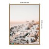 Amanti Art Dreamy Sunset Oia Santorini by Bella Eve Canvas Wall Art Print Framed - 3 of 4