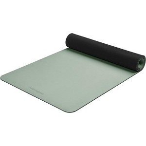 5mm Yoga Mat for Home Fitness, Slip-Resistant Moisture Absorbing Exercise Mat for Pilates, Yoga, Workouts for All Ages - 1 of 4
