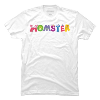 Men's Design By Humans Cute Momster Cartoon Monster By averilshop T-Shirt
