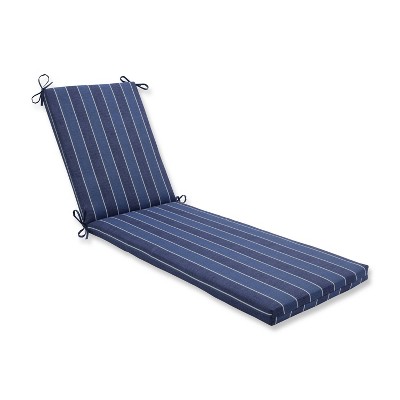 Indoor/Outdoor Wickenburg Indigo Chaise Lounge Cushion - Pillow Perfect