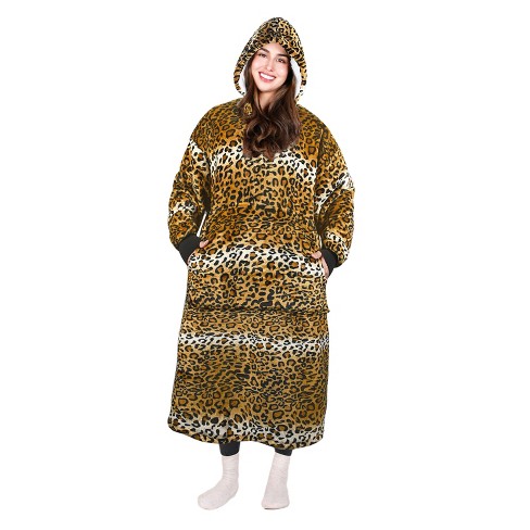 Oversized discount cheetah sweatshirt