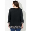 Catherines Women's Plus Size Impossibly Soft Duet Tunic - 3 of 4