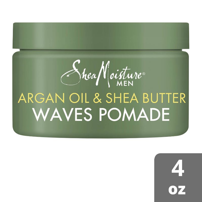 SheaMoisture Men Waves Pomade - Argan Oil &#38; Shea Butter - 4oz, 1 of 7
