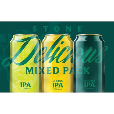 Stone Delicious Mixed - 6pk/12 fl oz Cans