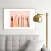 Nadja Peace Metal Framed Art Print - Deny Designs - 2 of 4