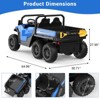 Ride On Dump Truck, 24V Ride On Car with Remote Control, Electric Dump Bed and Extra Shovel, Ride On Tractors Car - 3 of 4
