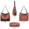 Generic Montana West Purses for Women Hobo Bags Large Leather Handbags Shoulder Satchel Bag - 4 of 4