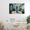 Stupell Industries Floral Fountain Courtyard Canvas Art - 3 of 4