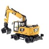 CAT Caterpillar M318F Wheeled Excavator with Operator "High Line Series" 1/50 Diecast Model by Diecast Masters - 2 of 3