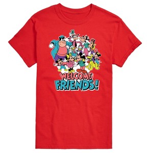 Men's - Disney - Welcome Friends Short Sleeve Graphic T-Shirt - 1 of 4