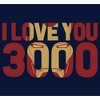Boy's Marvel Iron Man Love 3000 Mask T-Shirt - 2 of 4
