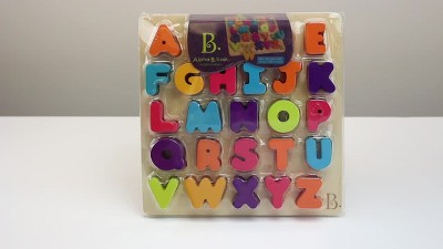 B. toys Wooden Alphabet Puzzle - Alpha-B.-Tical 27pc