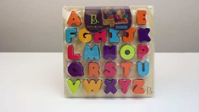 B. toys Wooden Alphabet Puzzle - Alpha-B.-Tical 27pc, 2 of 12, play video