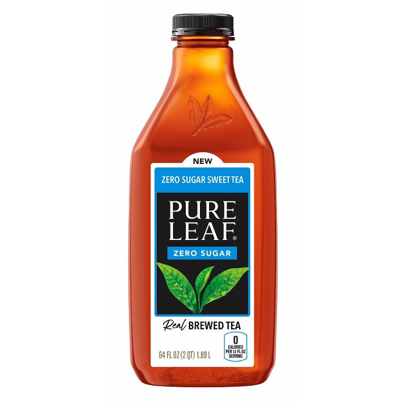 Pure Leaf Zero Sugar Sweet Tea - 64 fl oz Bottle, 1 of 5