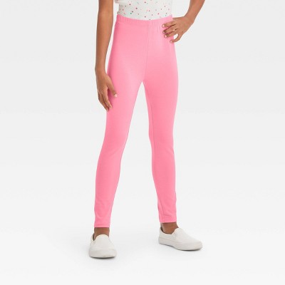 Girls' Leggings Pants - Cat & Jack™ Pink Xs Slim : Target