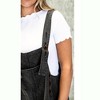 Imily Bela Women's Distressed Denim Overalls Loose Fit Casual Adjustable Strap Bib Jeans Jumpsuit with Pocket - 4 of 4