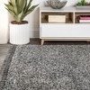 Merida Stacked Grid Shag Area Rug - JONATHAN Y - 4 of 4