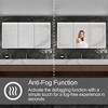 LED Bathroom Medicine Cabinet with Mirror, 3-Mode Dimmable Light, Anti-Fog, Memory Function, Outlet - 4 of 4