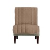 Deluxe Pet Armless Chair Slipcover Cover Sable - Sure Fit: Quilted Velvet, Antimicrobial, Machine Washable - 3 of 3