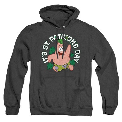 Spongebob Squarepants It'S St Patrick'S Day Pullover Hoodie
