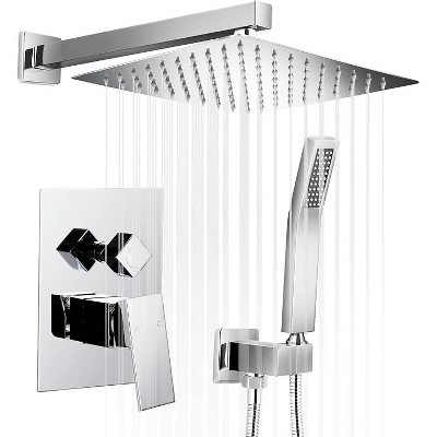 Qomolangma 16.1 inch Bathroom Shower Faucet Set
