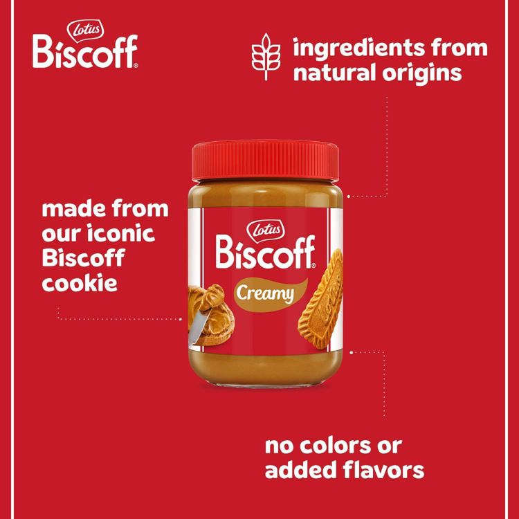 Biscoff Creamy Cookie Butter Spread - 14.1oz, 3 of 6