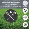 Big Dot of Happiness Lax to the Max Lacrosse Lawn Decorations Outdoor Party Yard Decorations 10 Piece - 3 of 4