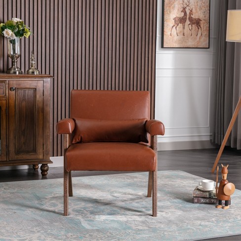 Fifth Avenue Faux Leather Dining Armchair - Manhattan Comfort : Target